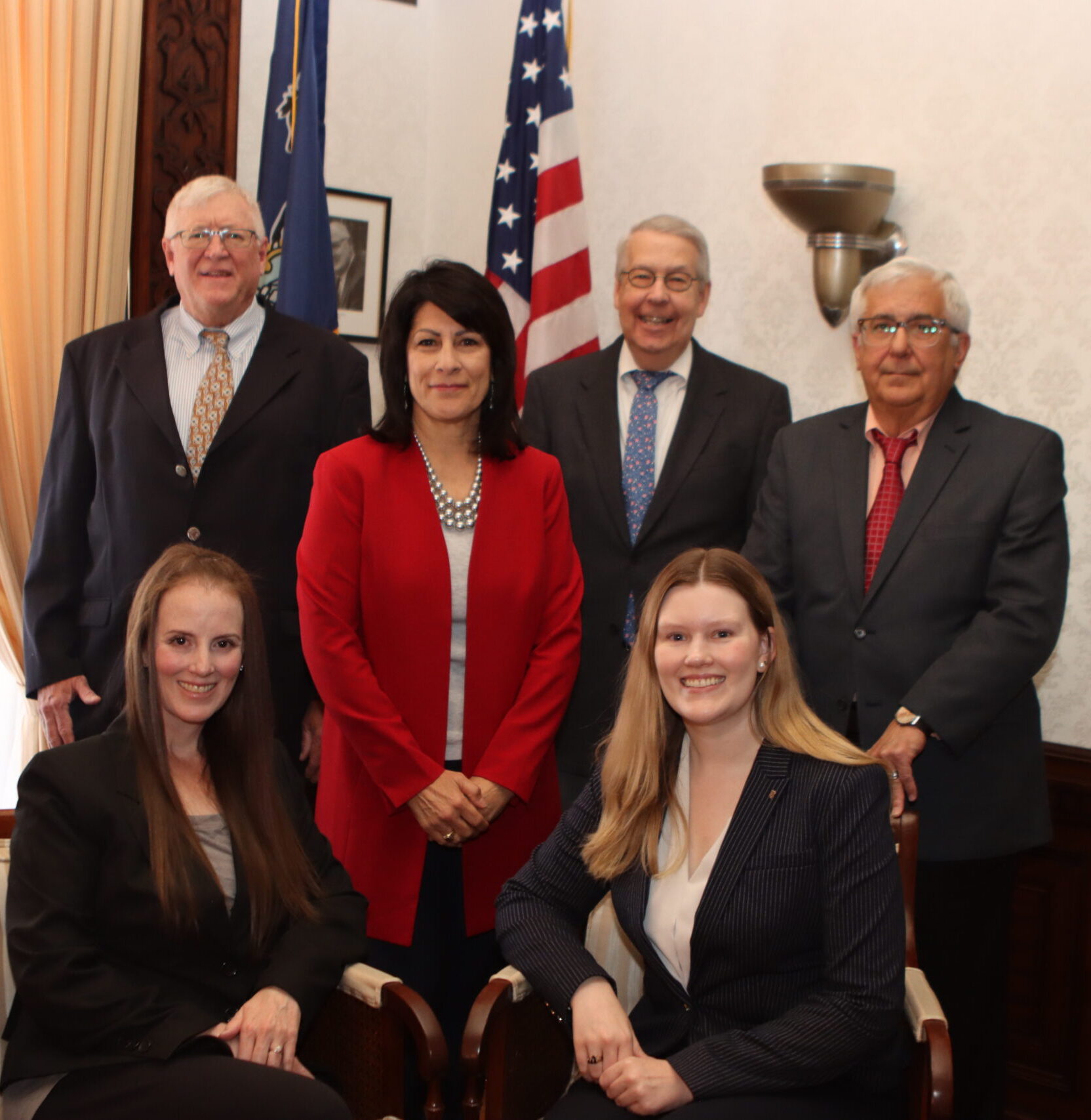 SW Attorneys in Boardroom 2 about us group photo